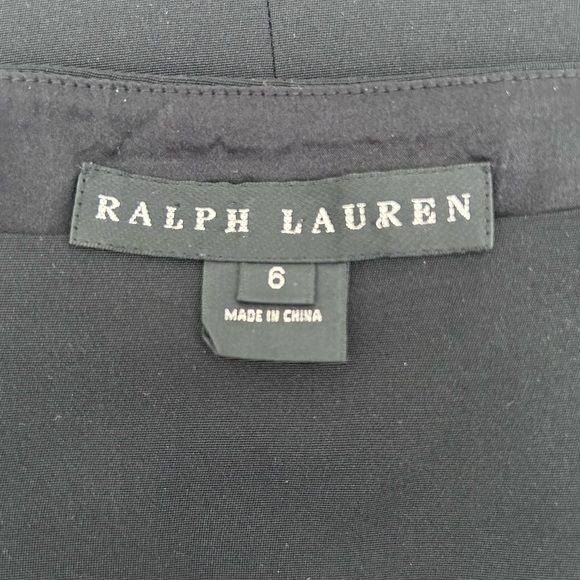 Ralph Lauren Black Label Sleeveless 100% Silk  Knee-Length Sheath Dress Sz 6 - Picture 6 of 10